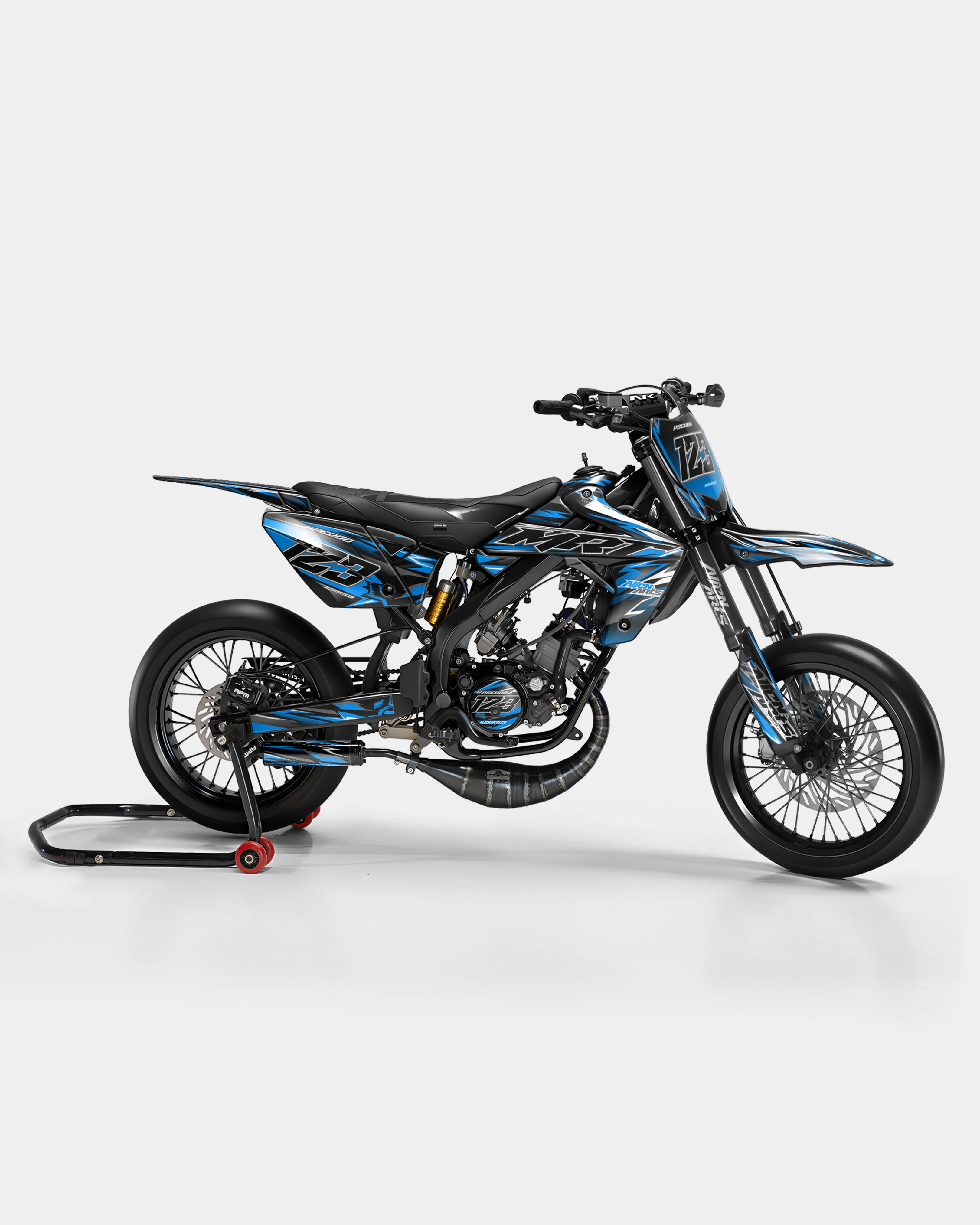 SENSO - Kit deco RIEJU 50cc - Bleu