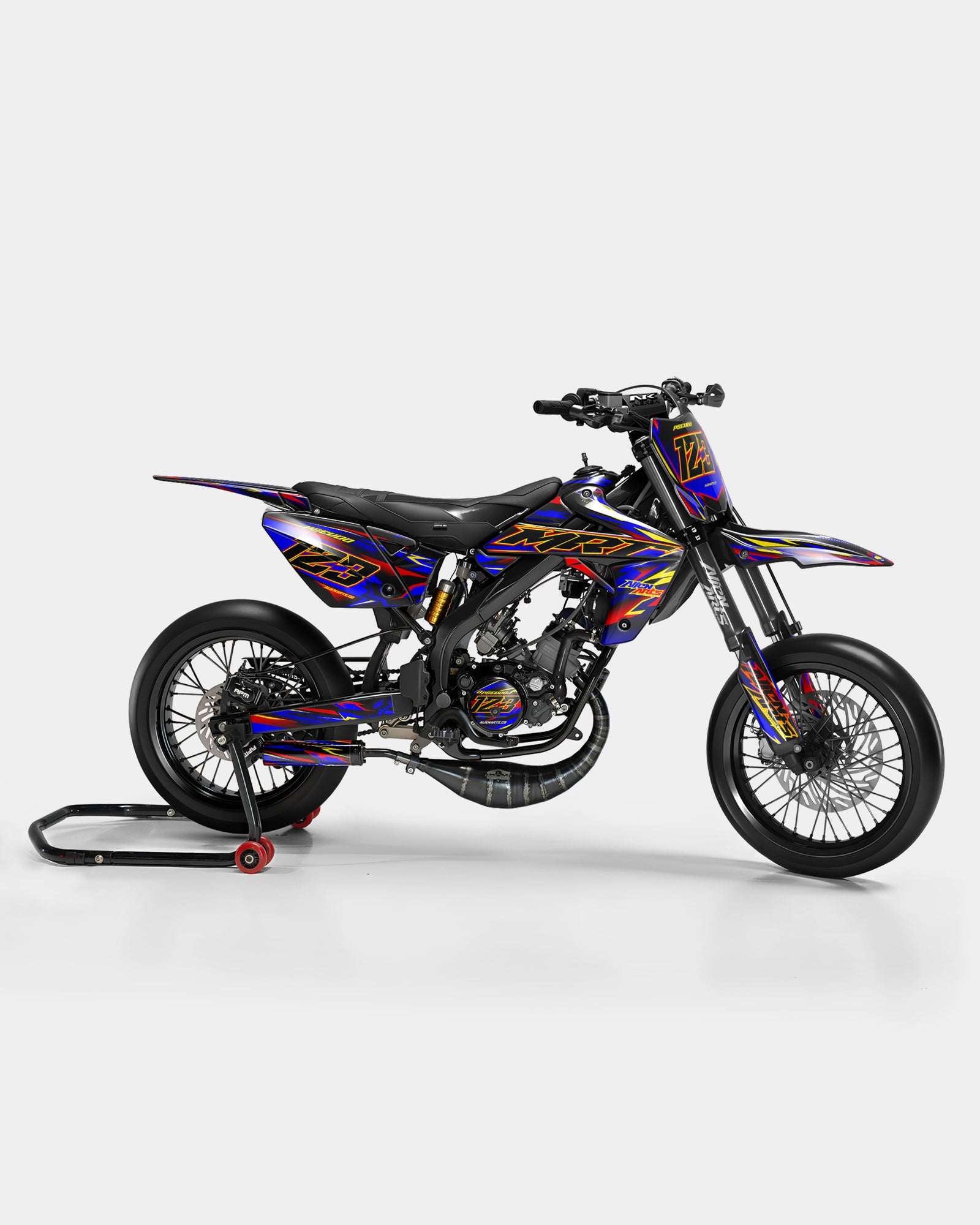 SENSO - Kit deco RIEJU 50cc - Bleu Rose