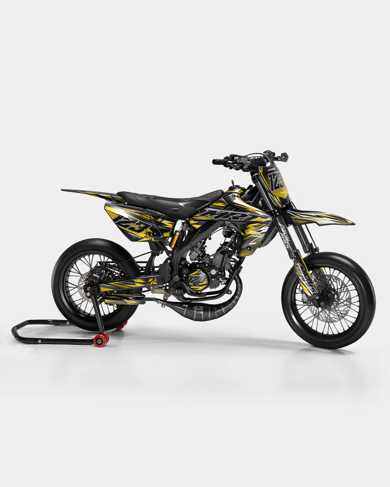 SENSO - Kit deco RIEJU 50cc - Jaune Foncé