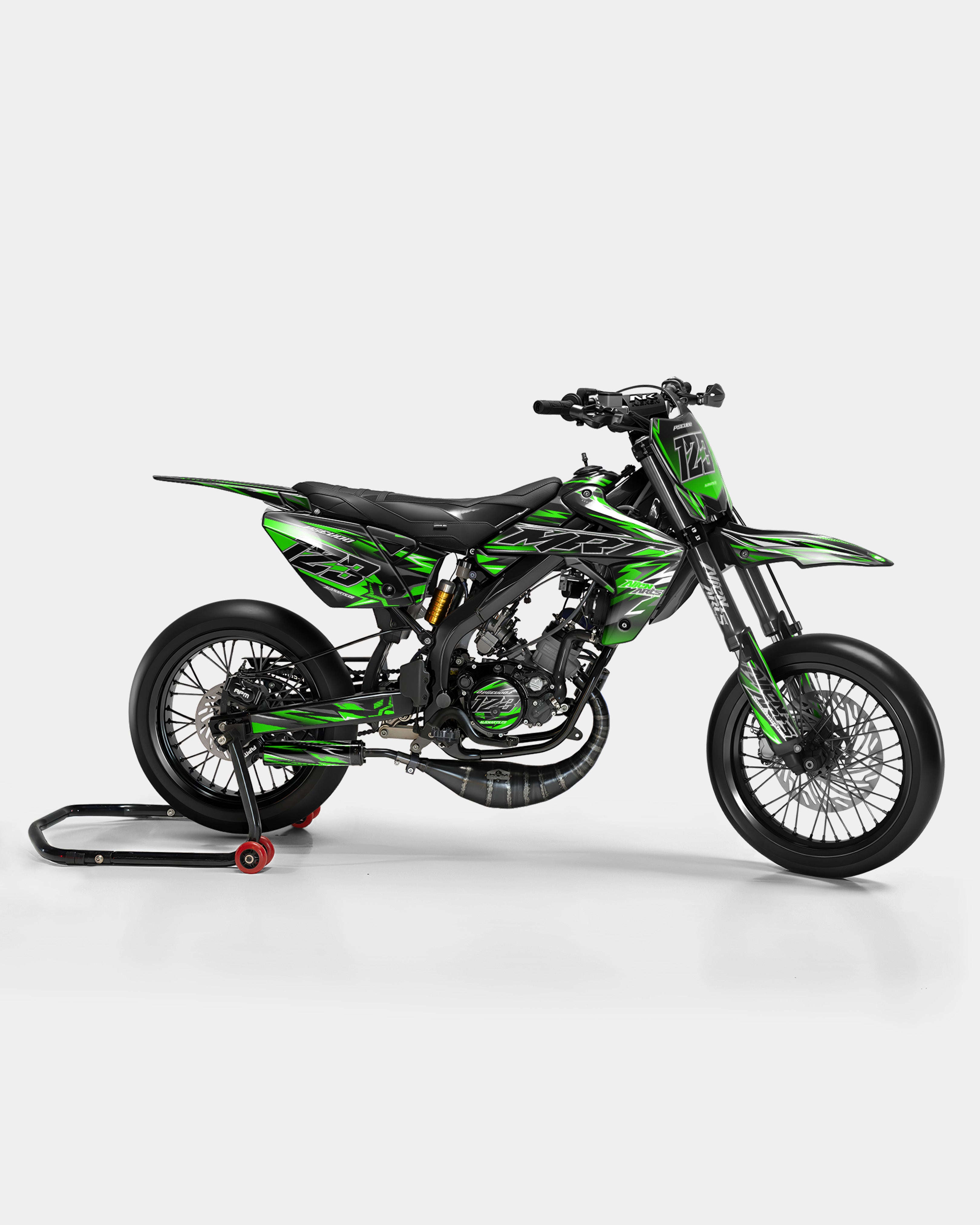 SENSO - Kit deco RIEJU 50cc - Vert