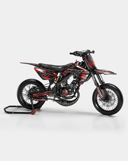 SENSO - Kit deco RIEJU 50cc - Rouge — vue 1