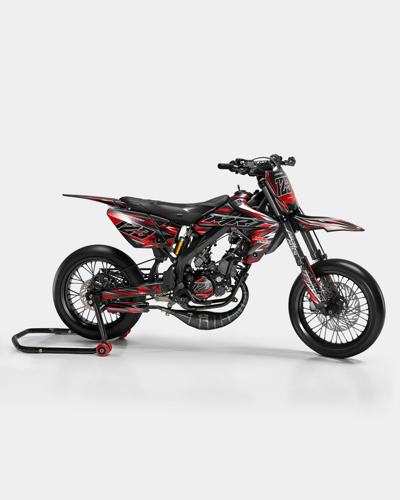 SENSO - Kit deco RIEJU 50cc - Rouge