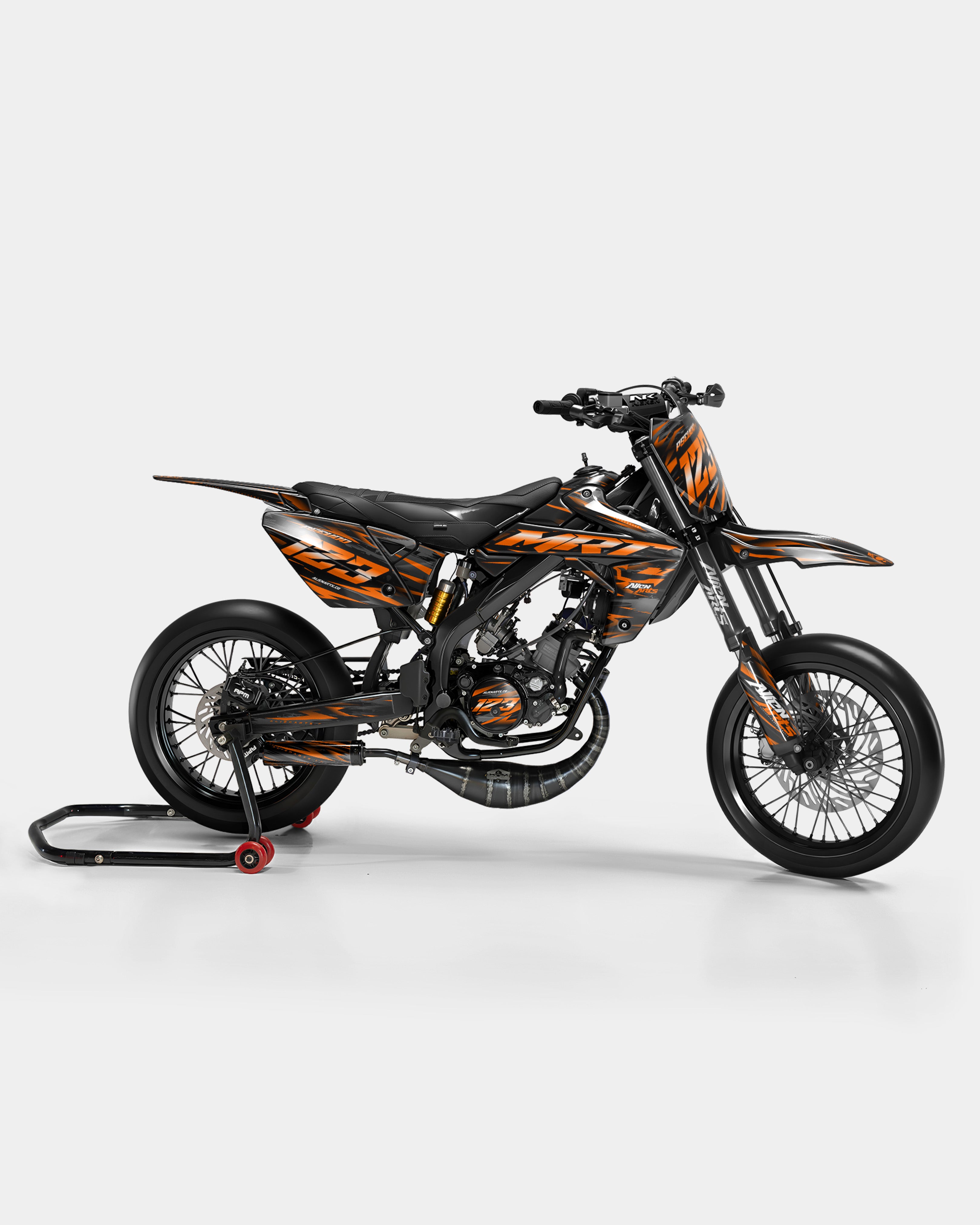 VAGUE - Kit deco RIEJU 50cc - Orange
