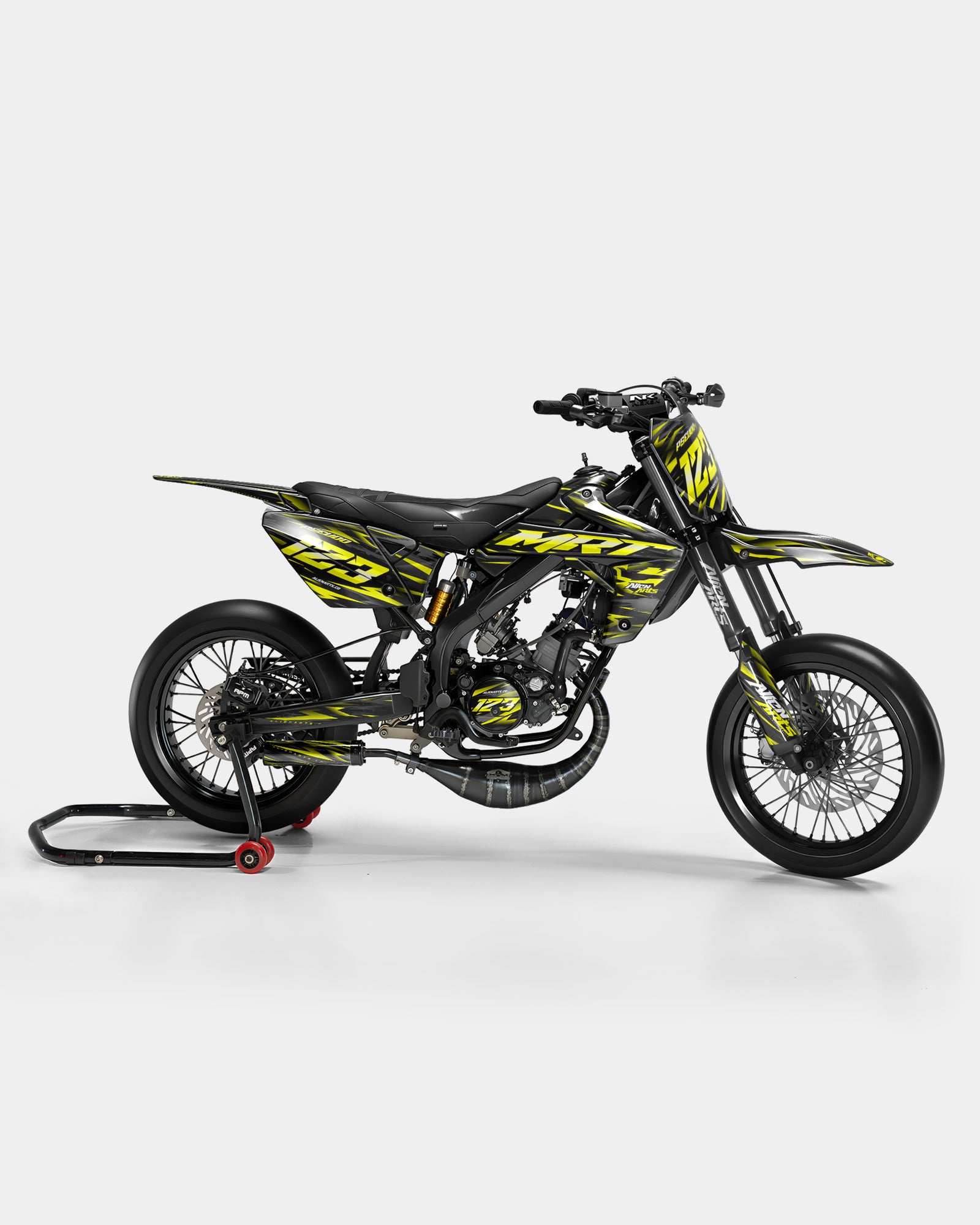 VAGUE - Dekorationsset RIEJU 50cc - Gelb