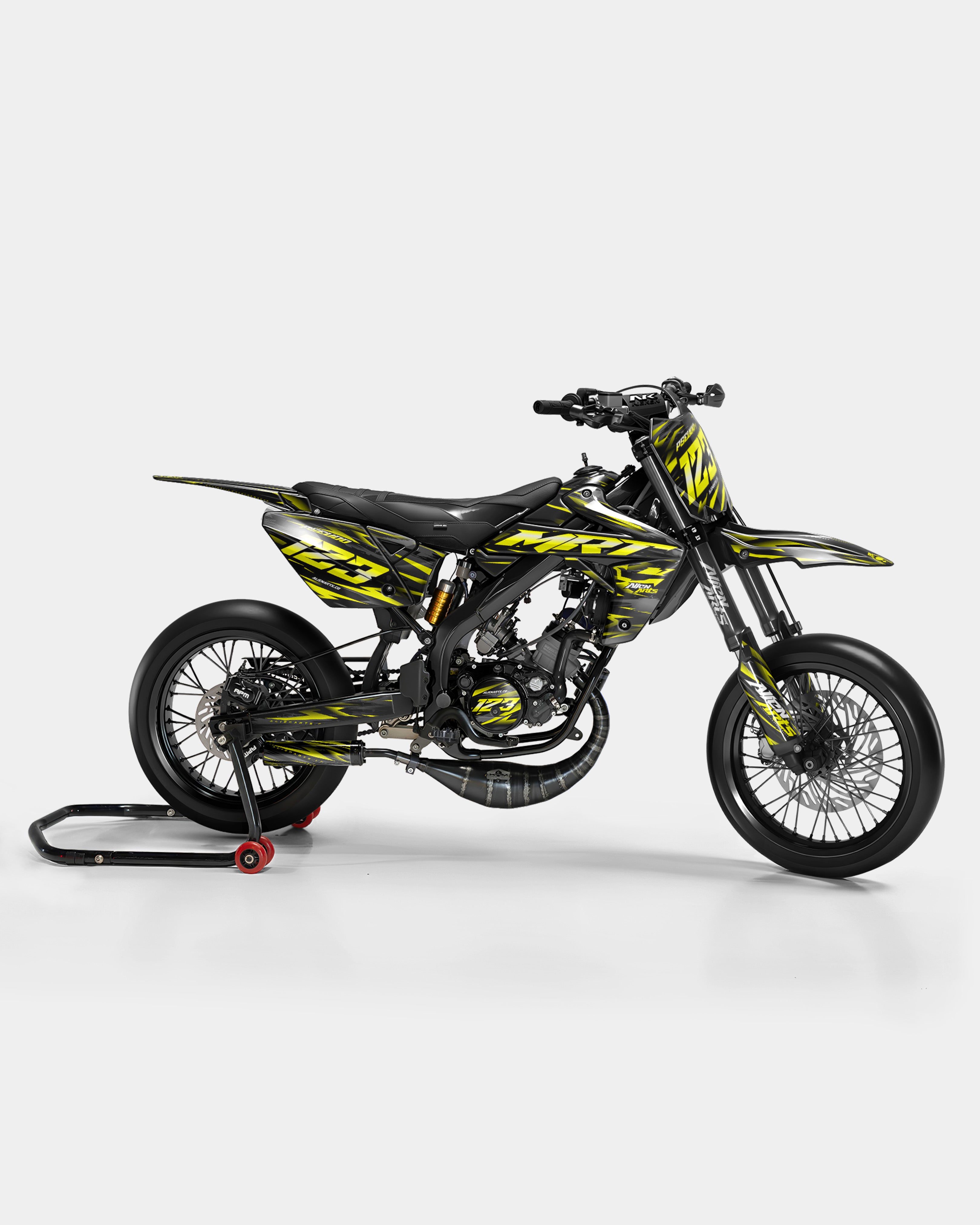 VAGUE - Kit deco RIEJU 50cc - Jaune