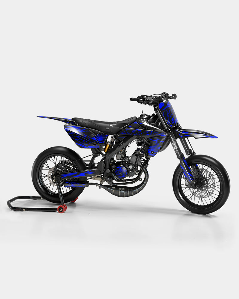 VIREO  - Kit deco RIEJU 50cc - Bleu Foncé
