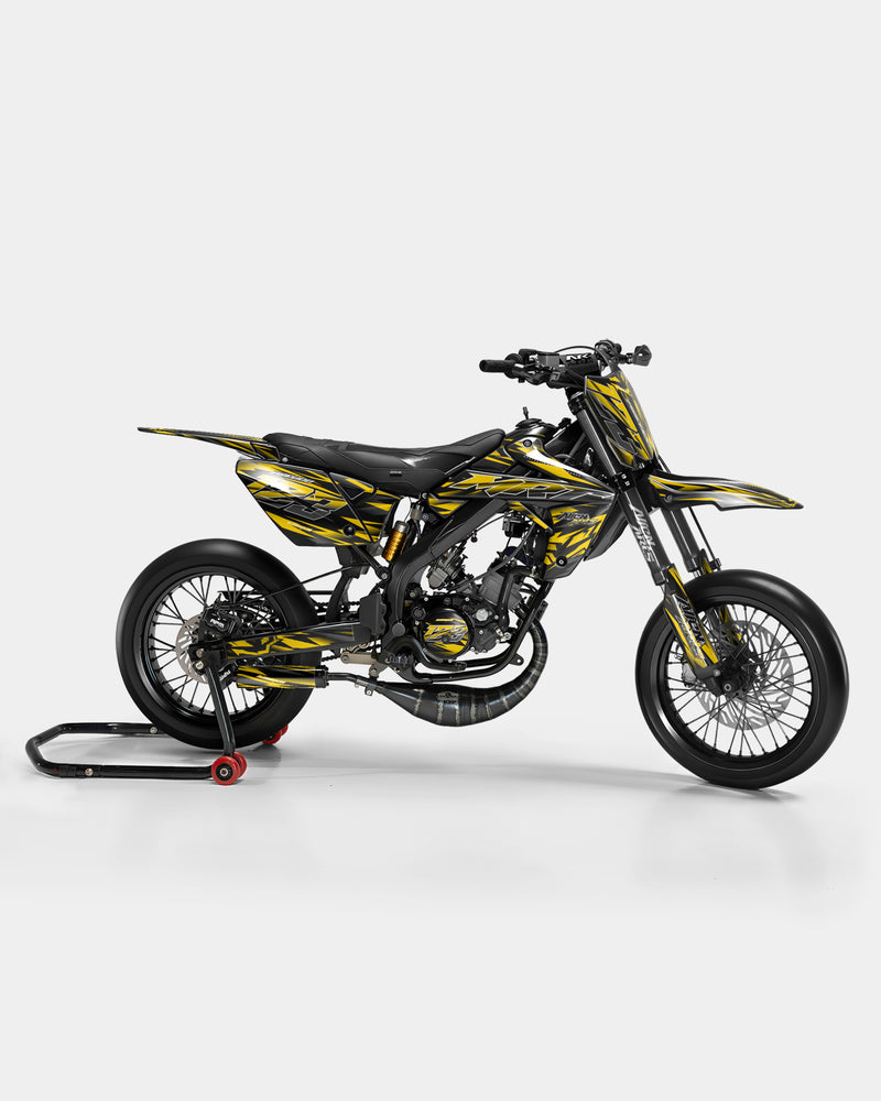 VITRA - Kit deco RIEJU 50cc - Jaune Foncé