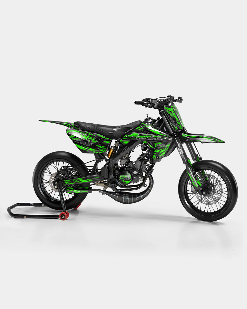 VITRA - Kit deco RIEJU 50cc - Vert