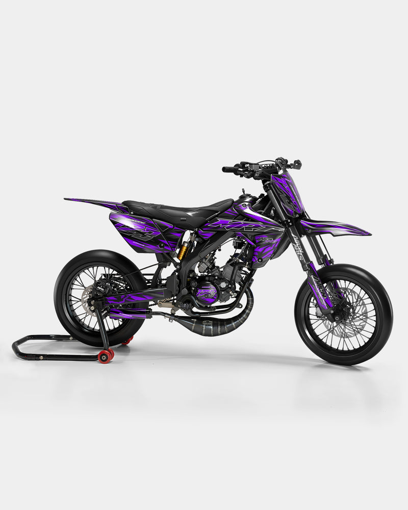 VITRA - Kit deco RIEJU 50cc - Violet