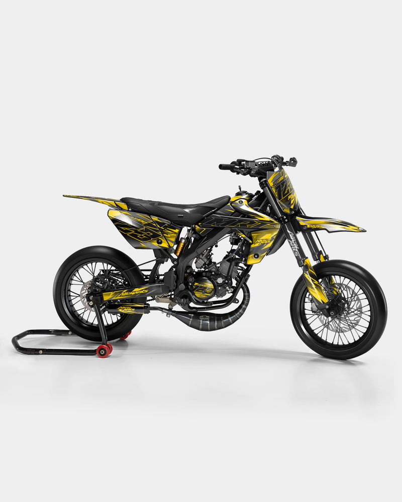 ZÉPHYR - Kit deco RIEJU 50cc - Jaune Foncé