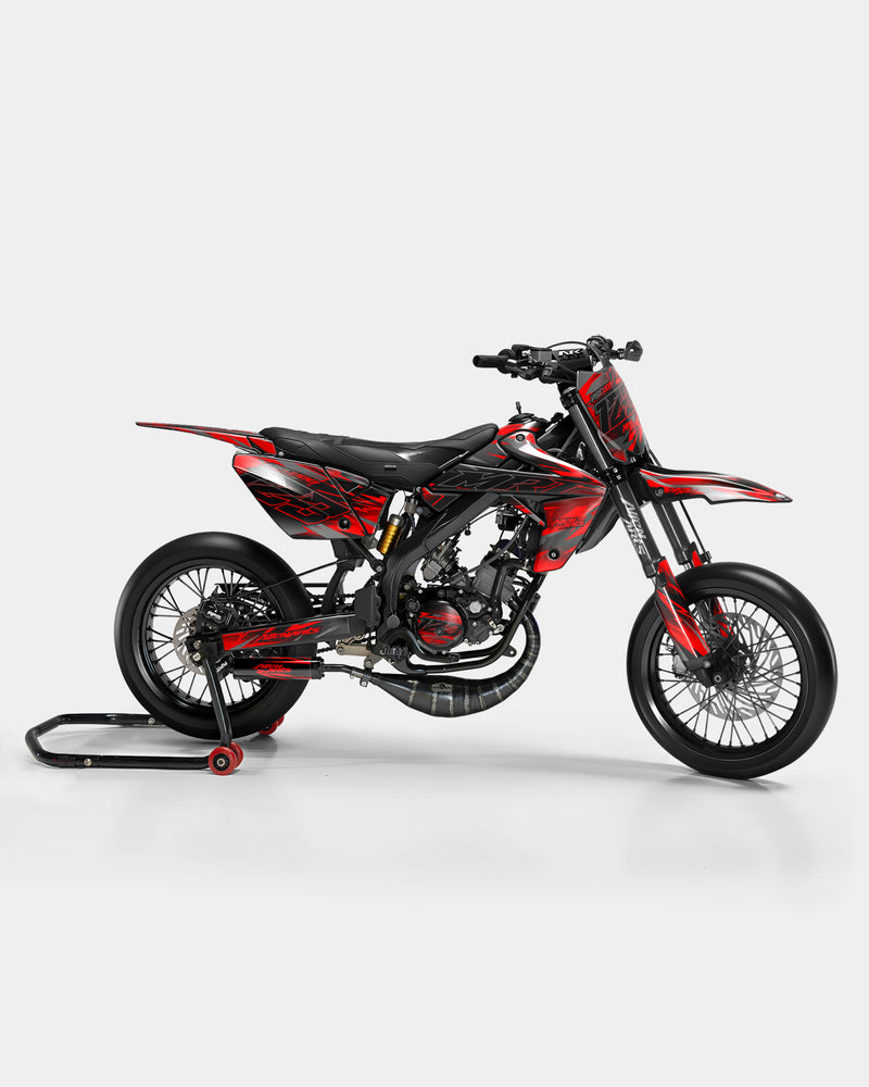 ZÉPHYR - Kit deco RIEJU 50cc - Rouge