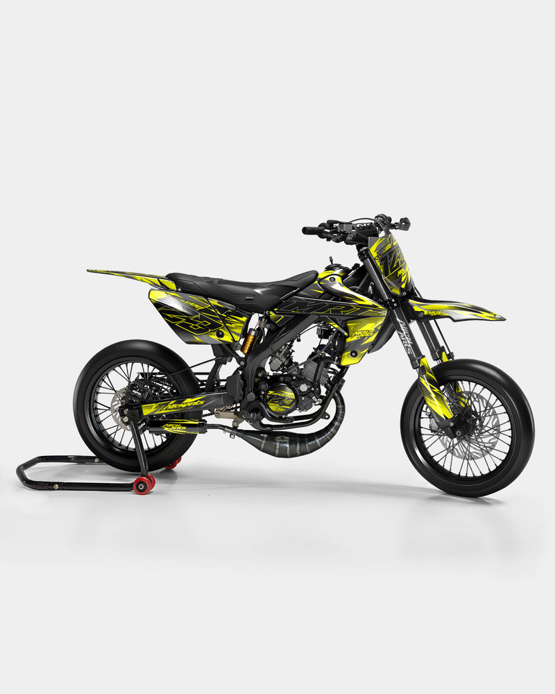 ZÉPHYR - Kit deco RIEJU 50cc - Jaune