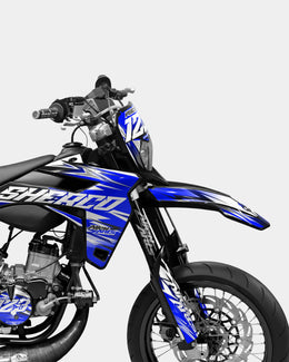 AUROPE - Kit deco SHERCO 50cc - Bleu foncé — vue 3