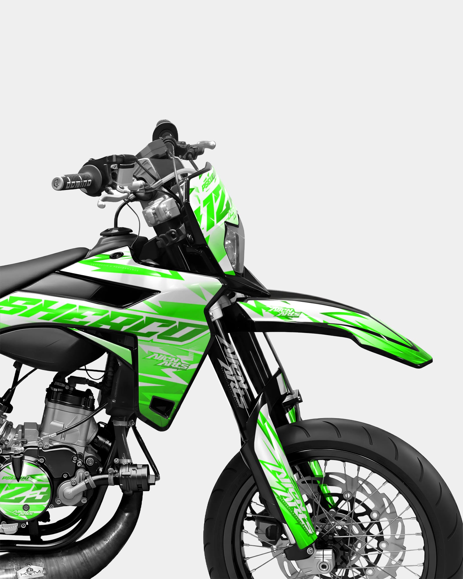 CALYPSO - Kit decorativo SHERCO 50cc - Verde