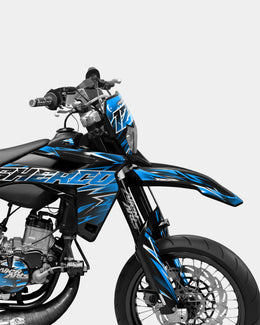 CIEL - Kit deco SHERCO 50cc - Bleu — vue 3
