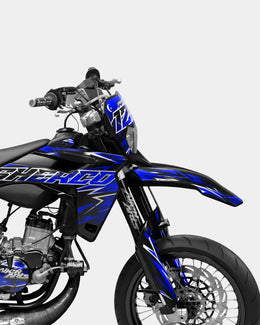 CIEL - Kit deco SHERCO 50cc - Bleu foncé — vue 3