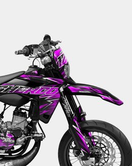 CIEL - Kit deco SHERCO 50cc - Rose — vue 3