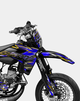 ECLAT - Kit deco SHERCO 50cc - Bleu foncé — vue 3
