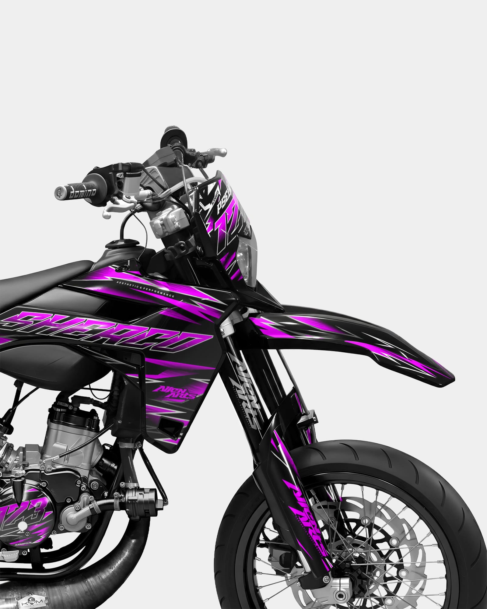 ELARA - Kit decorativo SHERCO 50cc - Rosa