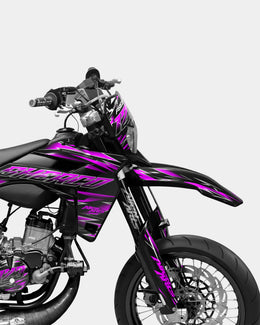 ELARA - Kit deco SHERCO 50cc - Rose — vue 3