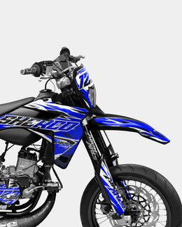 FABLE - Kit deco SHERCO 50cc - Bleu foncé — vue 3