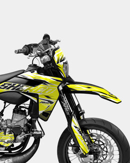 FABLE - Kit deco SHERCO 50cc - Jaune — vue 3