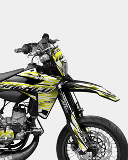 FIKA - Kit deco SHERCO 50cc - Jaune — vue 3