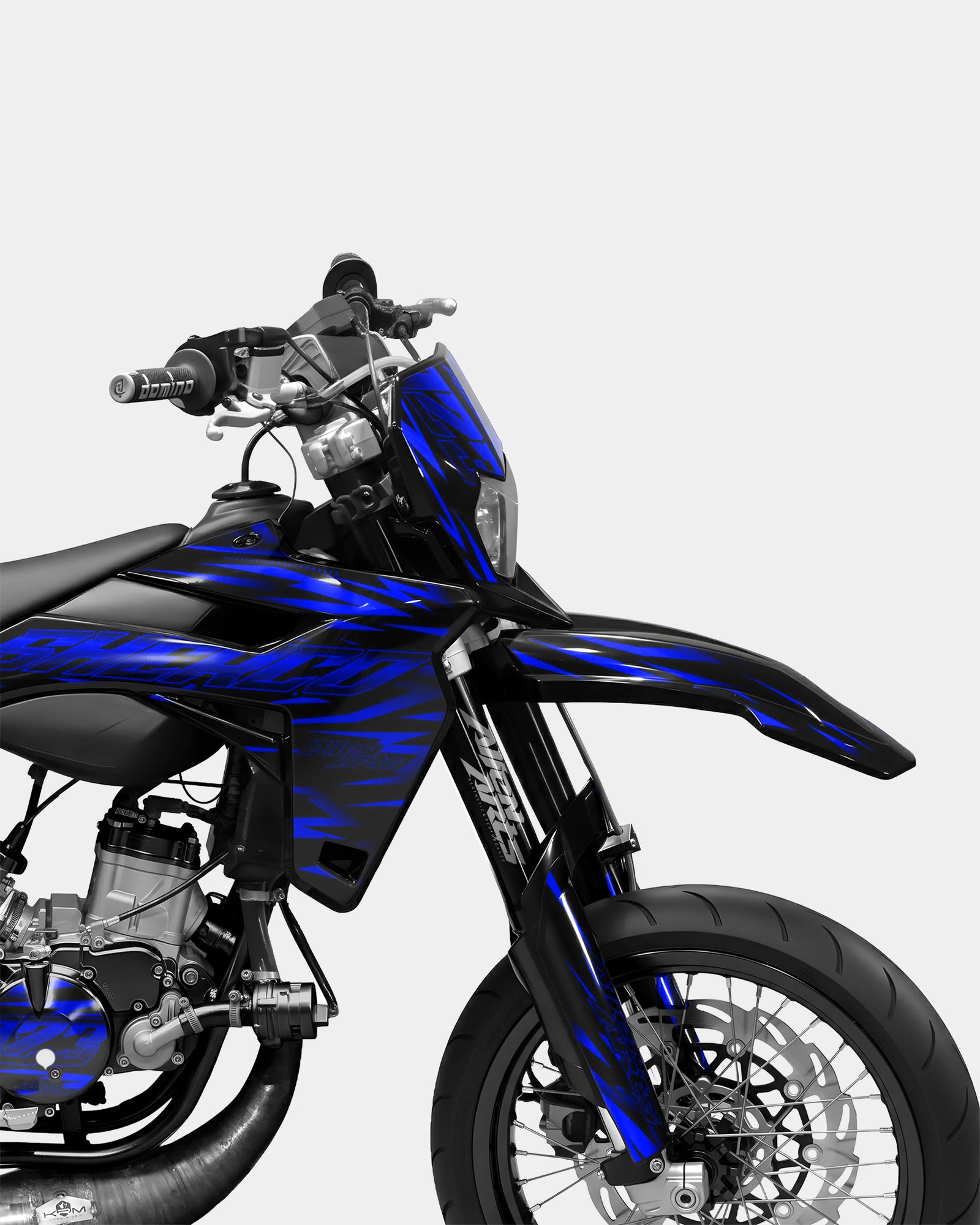 LINK - Kit decorativo SHERCO 50cc - Blu scuro