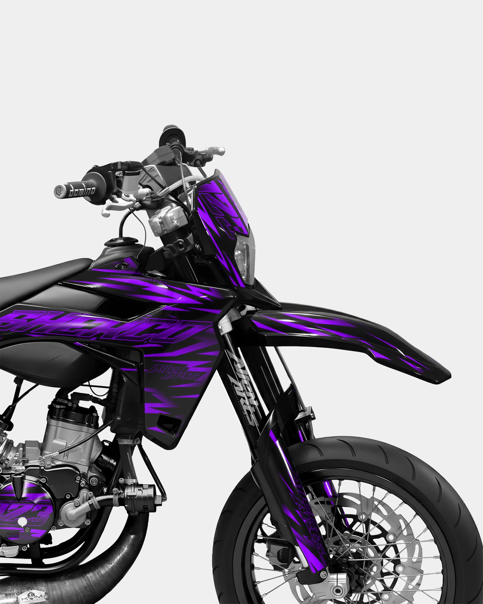 LINK - Kit decorativo SHERCO 50cc - Viola