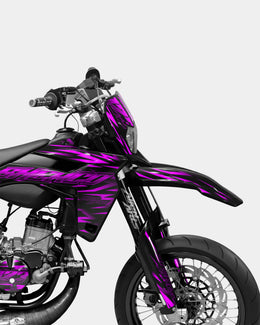 LIEN- Kit deco SHERCO 50cc - Rose — vue 3