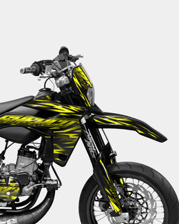 LIEN- Kit deco SHERCO 50cc - Jaune — vue 3