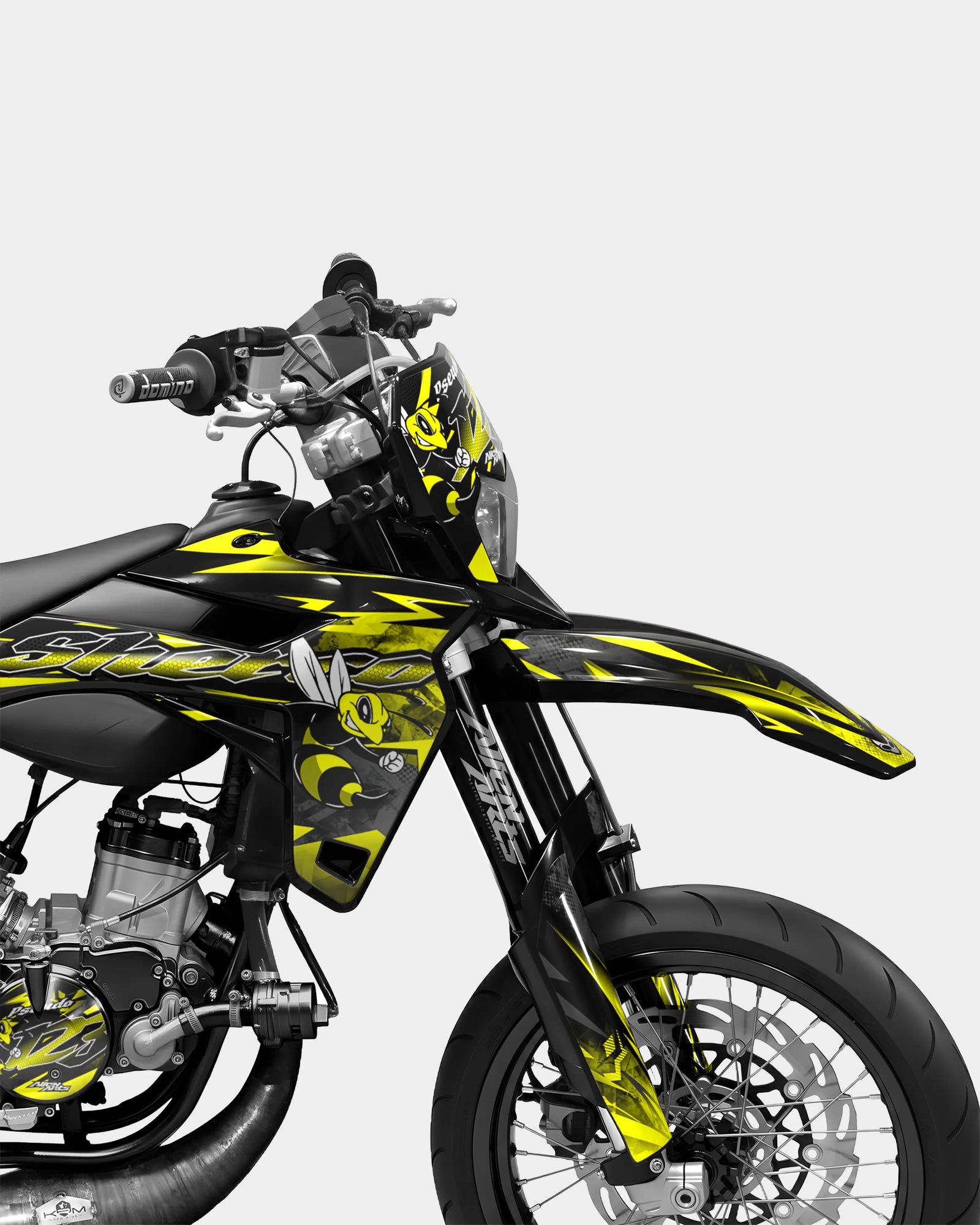 LISSE - Kit decorativo SHERCO 50cc - Giallo