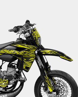 MIROIR- Kit deco SHERCO 50cc - Jaune — vue 3
