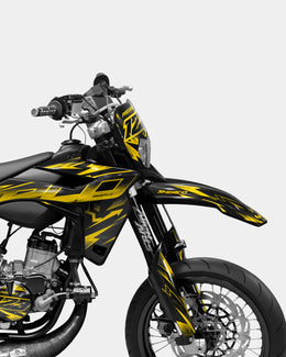 MISTRAL- Kit deco SHERCO 50cc - Jaune foncé — vue 3