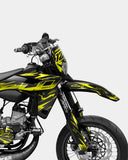 MISTRAL - SHERCO 50cc Decal Kit - Yellow