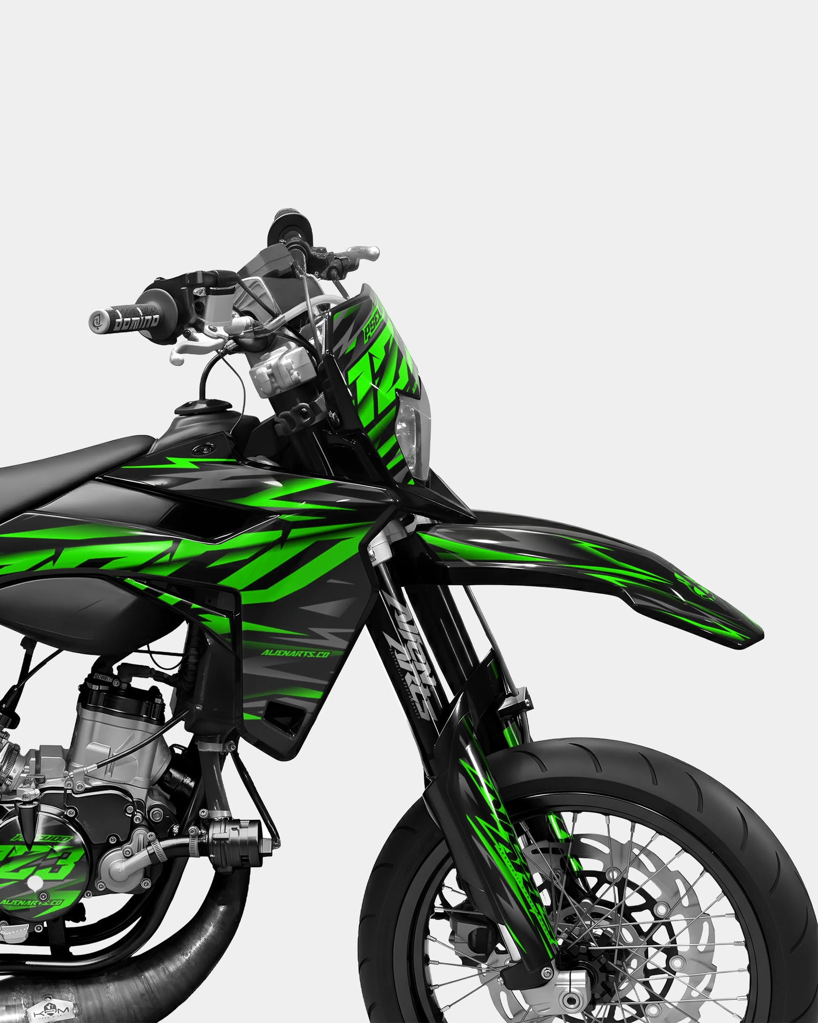 NOVUM - Kit decorativo SHERCO 50cc - Verde