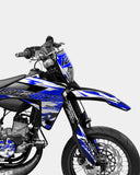 ONYX - Kit decorativo SHERCO 50cc - Azul oscuro