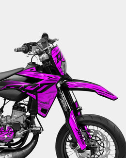 0RBIS - Kit deco SHERCO 50cc - Rose — vue 3