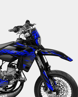SABLE - Kit deco SHERCO 50cc - Bleu foncé — vue 3