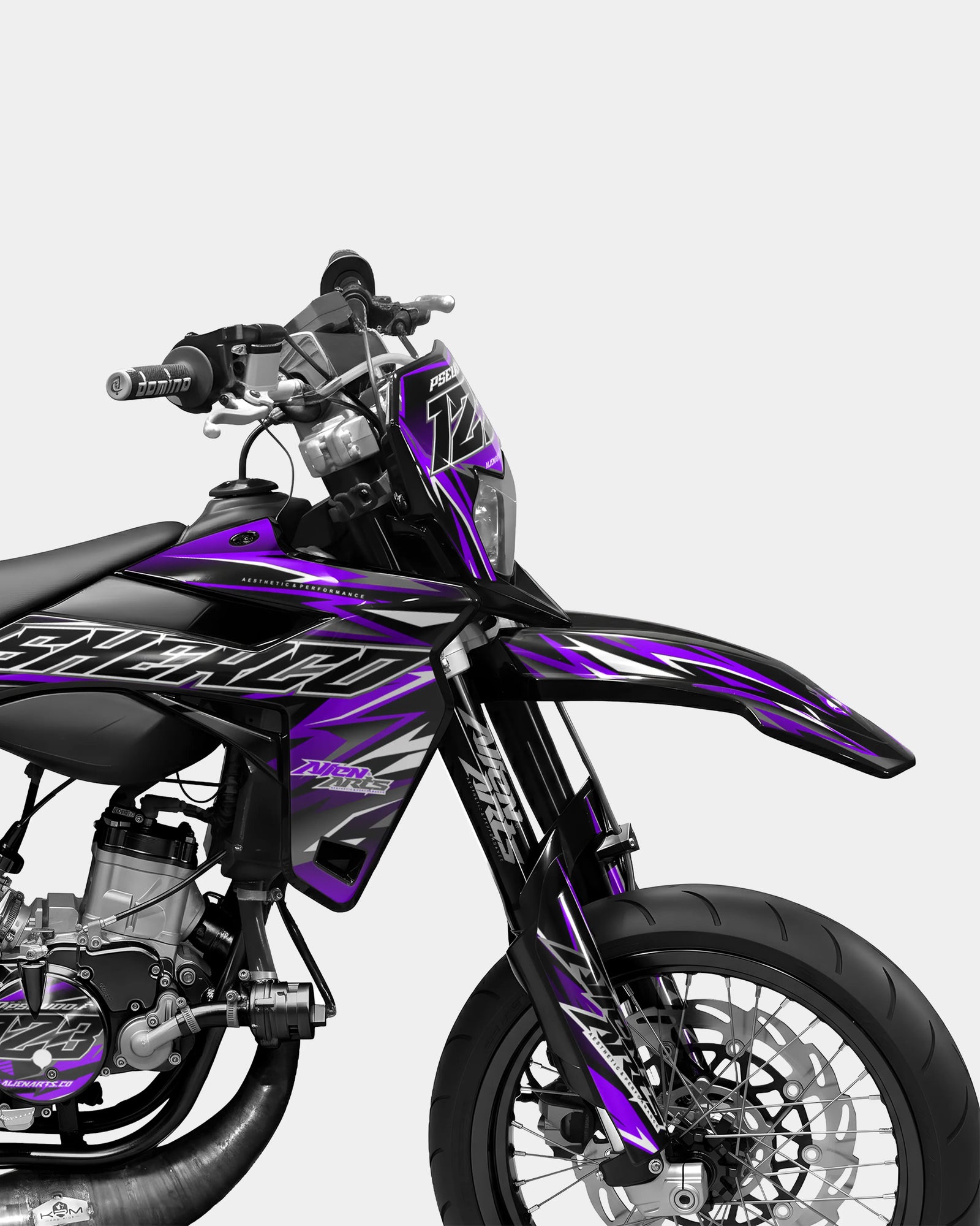 SENSO - Kit decorativo SHERCO 50cc - Viola