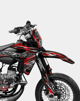 SENSO - Kit deco SHERCO 50cc - Rouge — vue 3
