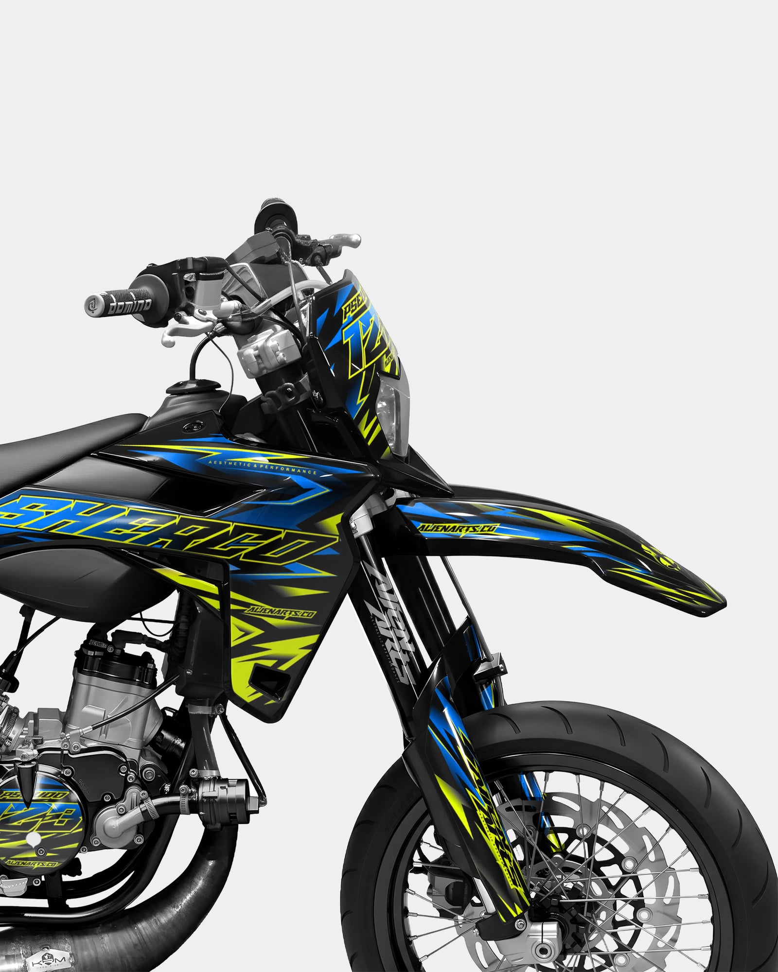 SORAE - Kit decorativo SHERCO 50cc - Azul