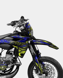 SORAE - Kit deco SHERCO 50cc - Bleu foncé — vue 3