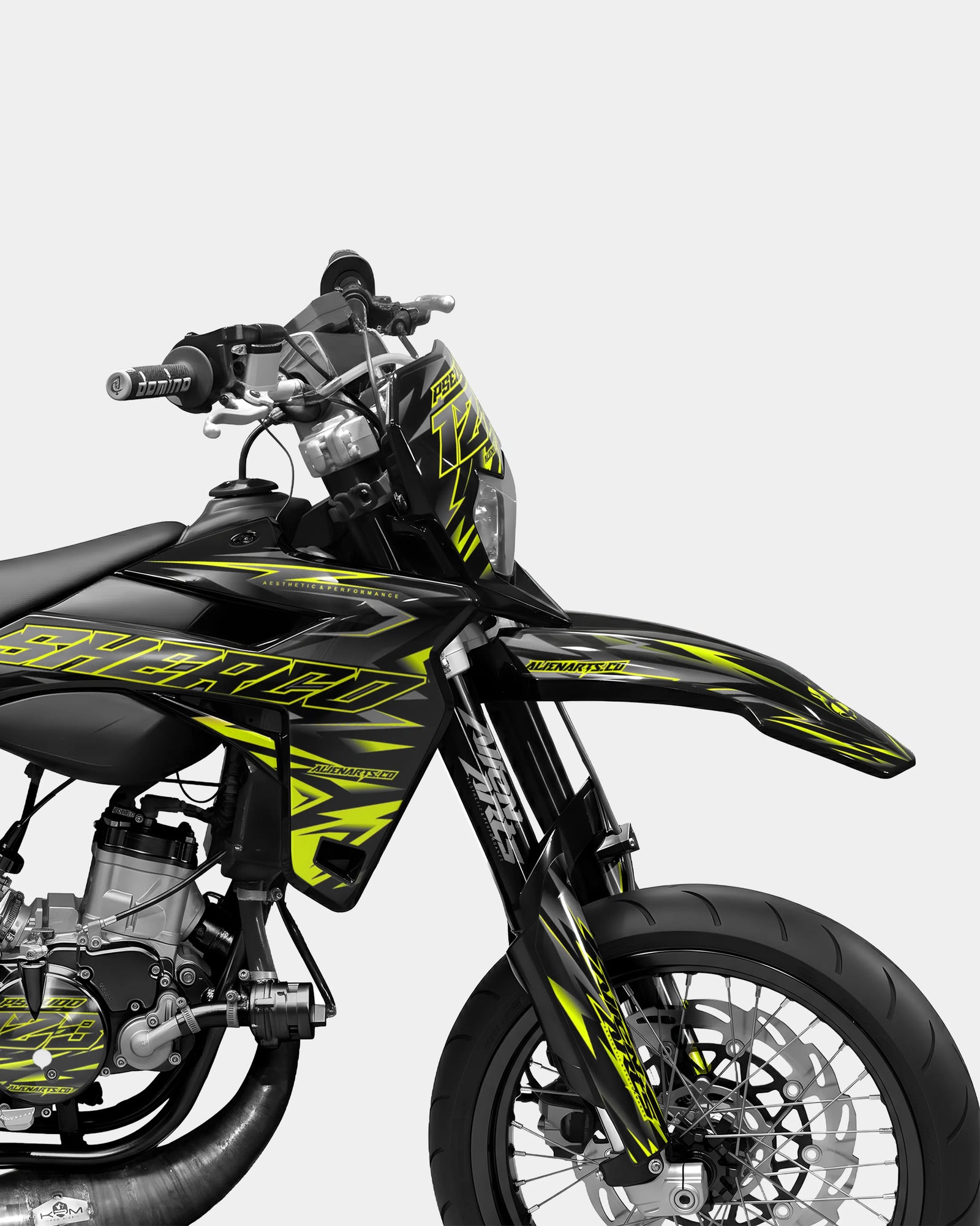 SORAE - SHERCO 50cc decoratieset - Grijs