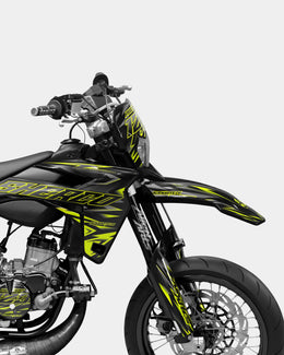 SORAE - Kit deco SHERCO 50cc - Gris — vue 3