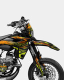 SORAE - SHERCO 50cc decoratieset - Oranje