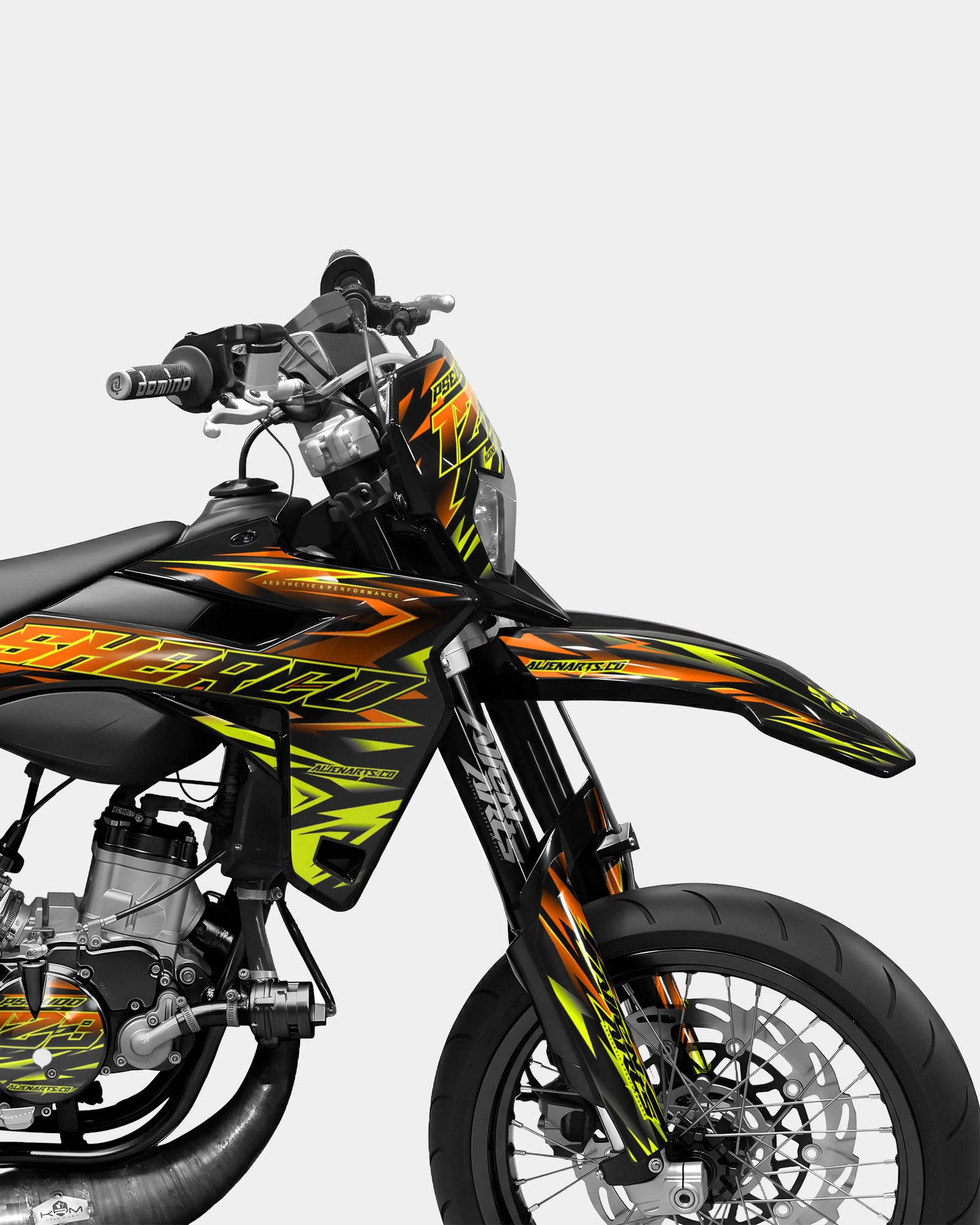 SORAE - Dekorationsset SHERCO 50cc - Orange