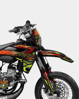 SORAE - Kit deco SHERCO 50cc - Rouge — vue 3