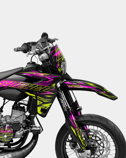 SORAE - Kit deco SHERCO 50cc - Rose — vue 3