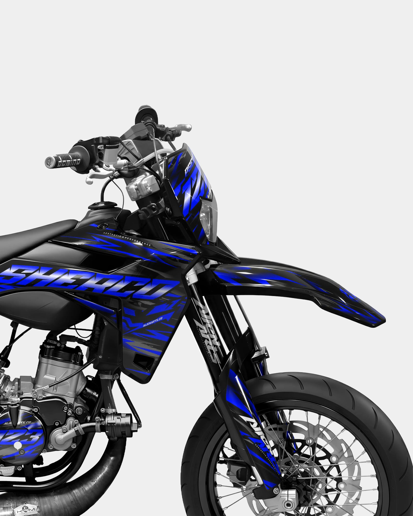 VAGUE - Kit decorativo SHERCO 50cc - Azul oscuro